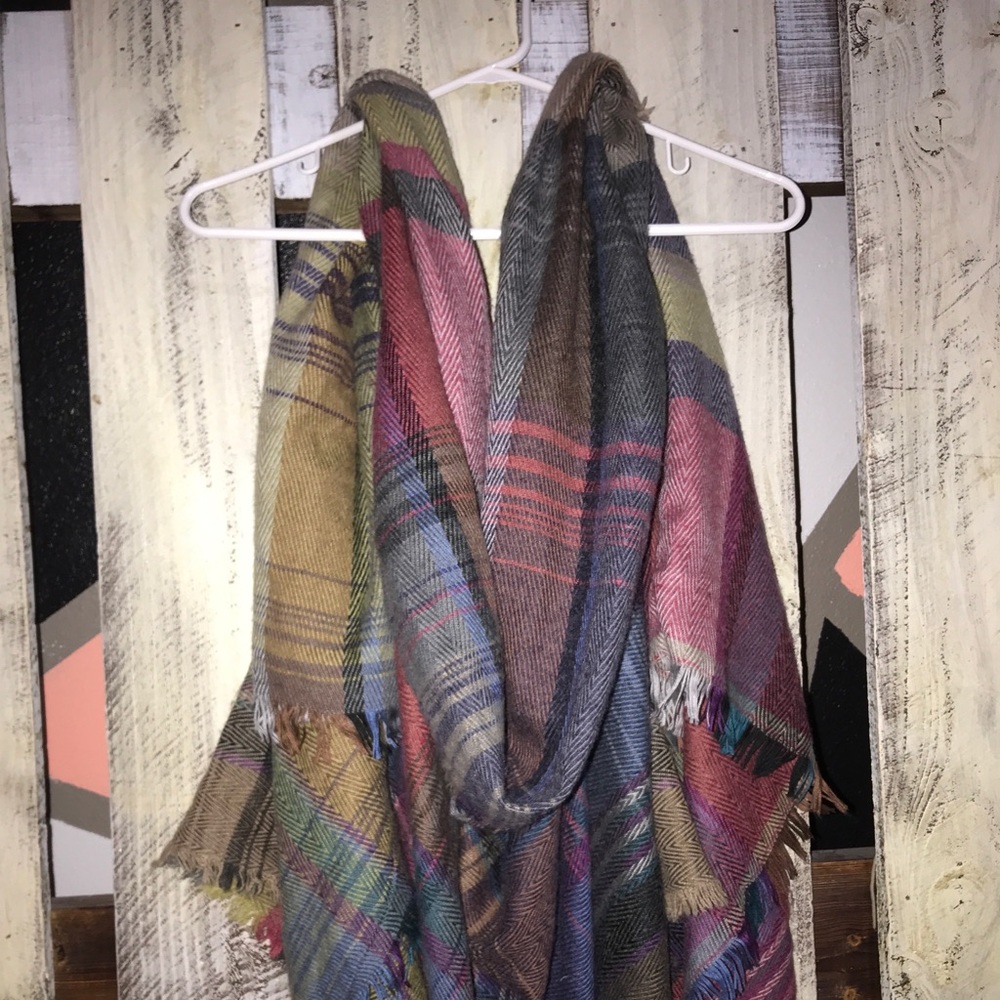 scarf cardigan
